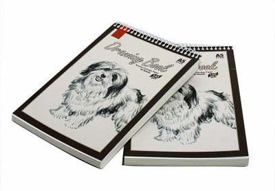 LRS Sketch Book A5 - 140 GSM - 50 Sheets(100 Pages) Sketch Pad(50 Sheets, Pack of 2)