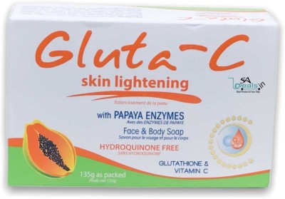 SA Deals Gluta C Intensive Whitening With Papaya Face And Body Soap 135g(135 g)