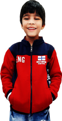 AD & AV Full Sleeve Color Block Boys Sweatshirt