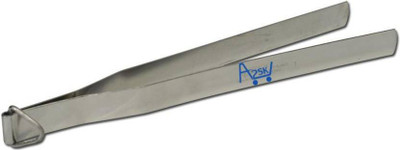 A2SK Premium Stainless Steel Chapati Chimta Papad Chimta Roti Chimta 25.5 cm Utility, Roasting Tongs(Pack of 1)