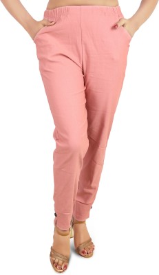 rayie collection Regular Fit Women Pink Trousers