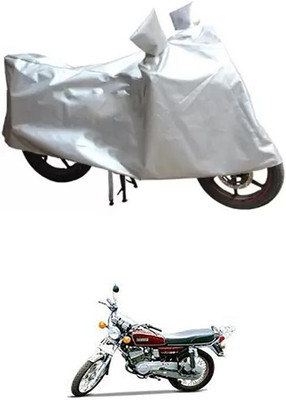 MSR STORE Two Wheeler Cover for Yamaha(RX 100, Silver)