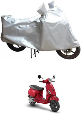 Autogard Two Wheeler Cover for Vespa(Silver)