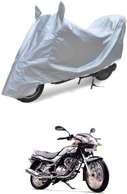 Blossom Trendz Two Wheeler Cover for TVS(Fiero F2, Silver)