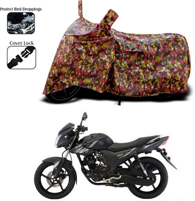SEBOMGO Waterproof Two Wheeler Cover for 22Motors(Red, Black)