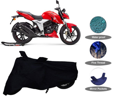 MBIX Waterproof Two Wheeler Cover for TVS(Apache RTR 160 4V, Blue)