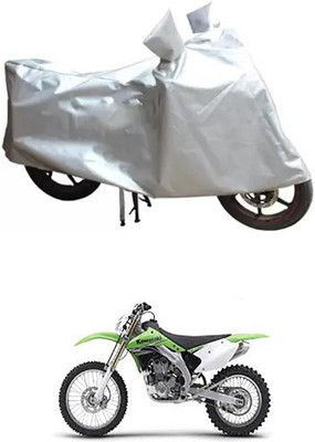 Autogard Two Wheeler Cover for Kawasaki(Silver)