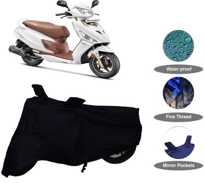 APNEK Waterproof Two Wheeler Cover for Hero(Maestro Edge, Black)