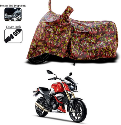 ANTHUB Two Wheeler Cover for Mahindra(Multicolor)