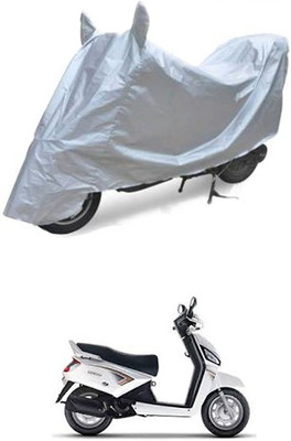 Blossom Trendz Two Wheeler Cover for Mahindra(Silver)