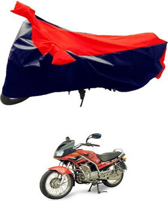 MSR STORE Two Wheeler Cover for Kinetic(Red, Black)
