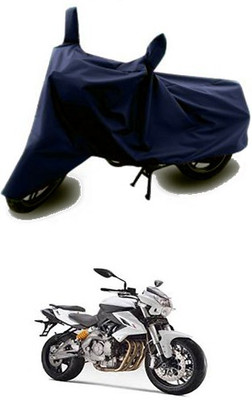 Blossom Trendz Two Wheeler Cover for DSK Benelli(Blue)