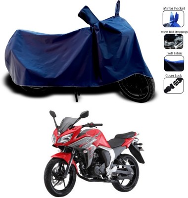 SEBONGO Waterproof Two Wheeler Cover for Yamaha(Fazer, Blue)