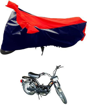 MSR STORE Two Wheeler Cover for Kinetic(Red, Black)