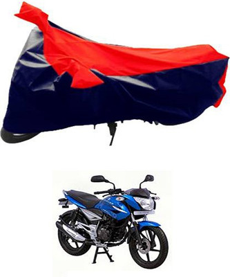 Autogard Two Wheeler Cover for Bajaj(Red, Black)