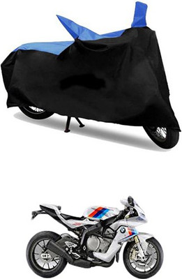 MSR STORE Two Wheeler Cover for BMW(Blue, Black)
