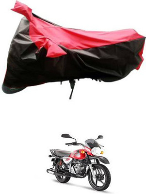 MotohunK Two Wheeler Cover for Bajaj(Red, Blue)