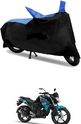 MSR STORE Two Wheeler Cover for Yamaha(Blue, Black)