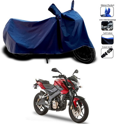SEBONGO Waterproof Two Wheeler Cover for Bajaj(Pulsar 180 DTS-i, Blue)
