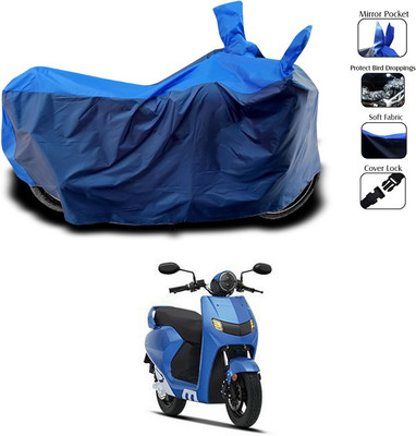 SEBONGO Two Wheeler Cover for 22Motors(Blue)