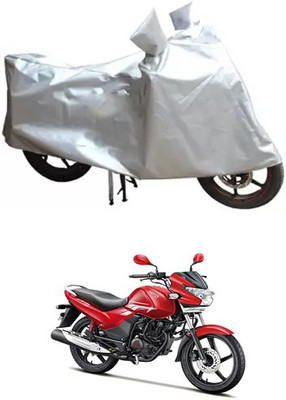 MSR STORE Two Wheeler Cover for Hero(Silver)