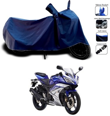 SEBONGO Waterproof Two Wheeler Cover for Yamaha(YZF R15 S, Blue)