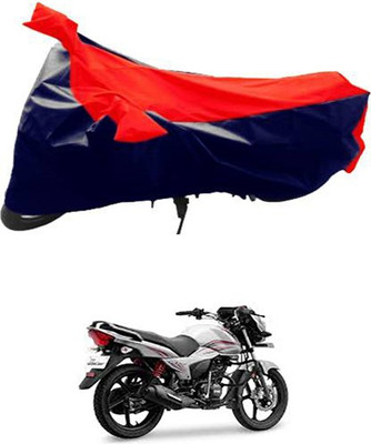 Autogard Two Wheeler Cover for TVS(Victor New, Red, Black)