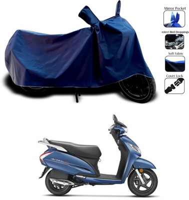 SEBONGO Waterproof Two Wheeler Cover for Honda(Activa 125, Blue)