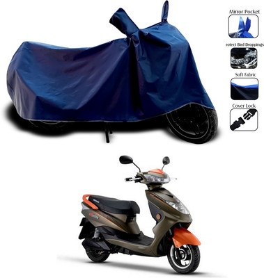 SEBONGO Two Wheeler Cover for Okinawa(Blue)