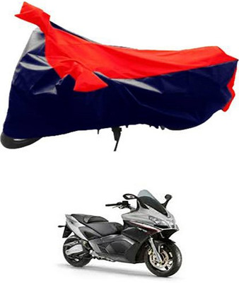 MSR STORE Two Wheeler Cover for Aprilia(Red, Black)