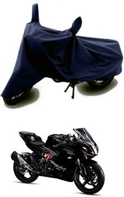 Blossom Trendz Two Wheeler Cover for TVS(Blue)