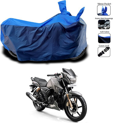 ANTHUB Two Wheeler Cover for TVS(Blue)