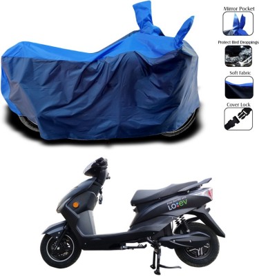 ANTHUB Two Wheeler Cover for Universal For Bike(Blue)