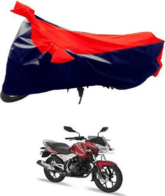 MSR STORE Two Wheeler Cover for Bajaj(Red, Black)