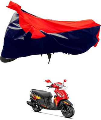 Autogard Two Wheeler Cover for Hero(Red, Black)