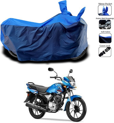 SEBONGO Two Wheeler Cover for Yamaha(Saluto RX, Blue)