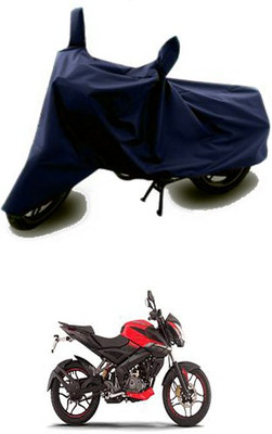Blossom Trendz Two Wheeler Cover for Bajaj(Blue)