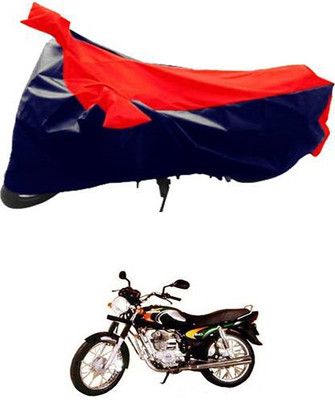 MSR STORE Two Wheeler Cover for Bajaj(Red, Black)