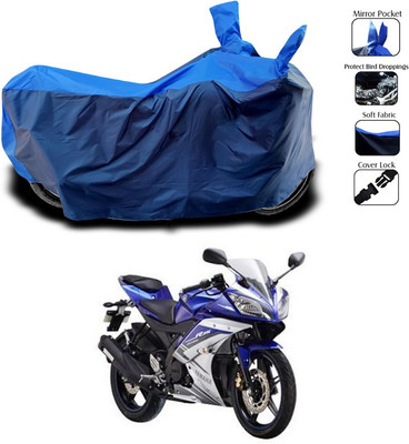 SEBONGO Two Wheeler Cover for Yamaha(YZF R15 S, Blue)
