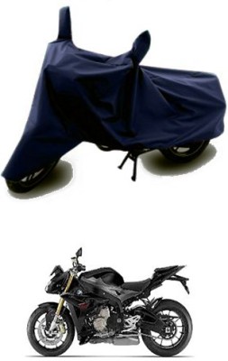 Blossom Trendz Two Wheeler Cover for BMW(Blue)