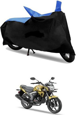 MSR STORE Two Wheeler Cover for Honda(Unicorn Dazzler, Blue, Black)