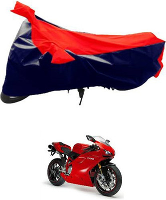 MSR STORE Two Wheeler Cover for Ducati(Red, Blue)