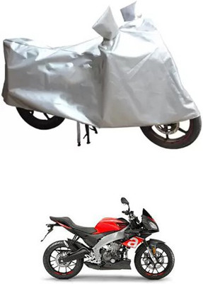 MSR STORE Two Wheeler Cover for Aprilia(Silver)