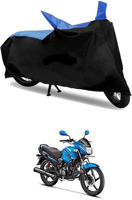 MSR STORE Two Wheeler Cover for Yamaha(Blue, Black)
