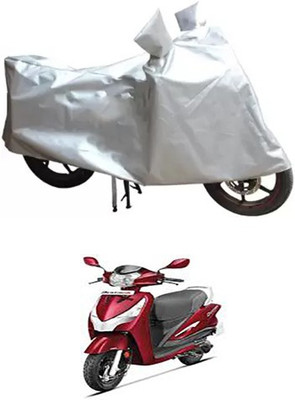 Autogard Two Wheeler Cover for Hero(Silver)