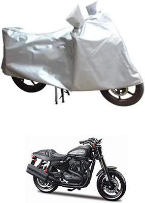 Autogard Two Wheeler Cover for Harley Davidson(Silver)