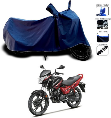 SEBONGO Two Wheeler Cover for Hero(Blue)