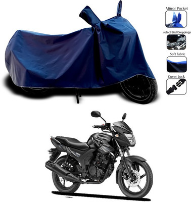 SEBONGO Waterproof Two Wheeler Cover for Yamaha(SZ-RR, Blue)