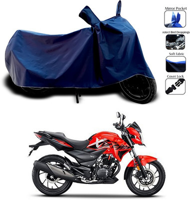 SEBONGO Waterproof Two Wheeler Cover for Hero(Xtreme 200R, Blue)