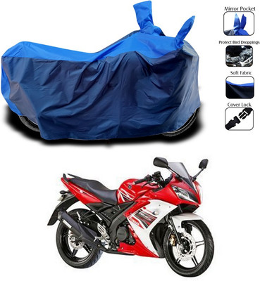 SEBONGO Waterproof Two Wheeler Cover for Yamaha(R15 s, Blue)